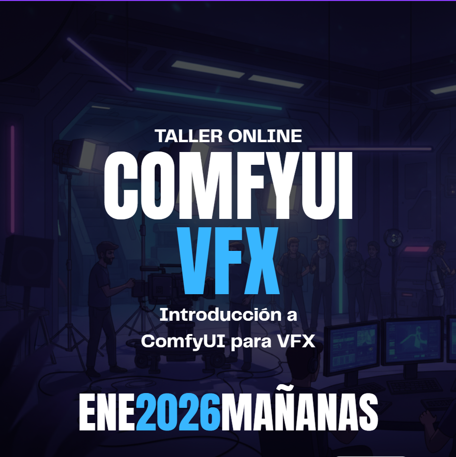 Introducción a ComfyUI para VFX (ENERO2025)