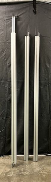 UB-F-019 Four-Way Post with Extension Bracket – 62 × 1916 and showing with + 620 ext… Qty 3