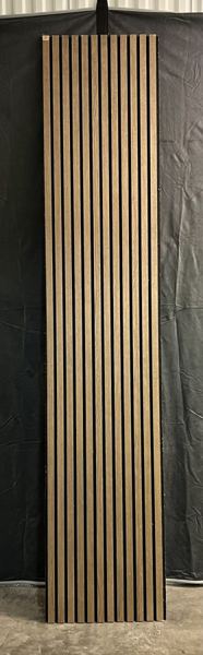 UB-E-013 Wood Slat Closer Panel (logo feature wall, rear) Qty 1 · 485 x 2400 (+100mm height extension = 2500…