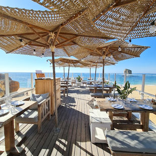Rei das Praias - beach bar & restaurant with ocean view & delicious sea food