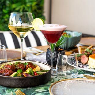 Chef’s Kitchen - chic dining with creative dishes & cocktails