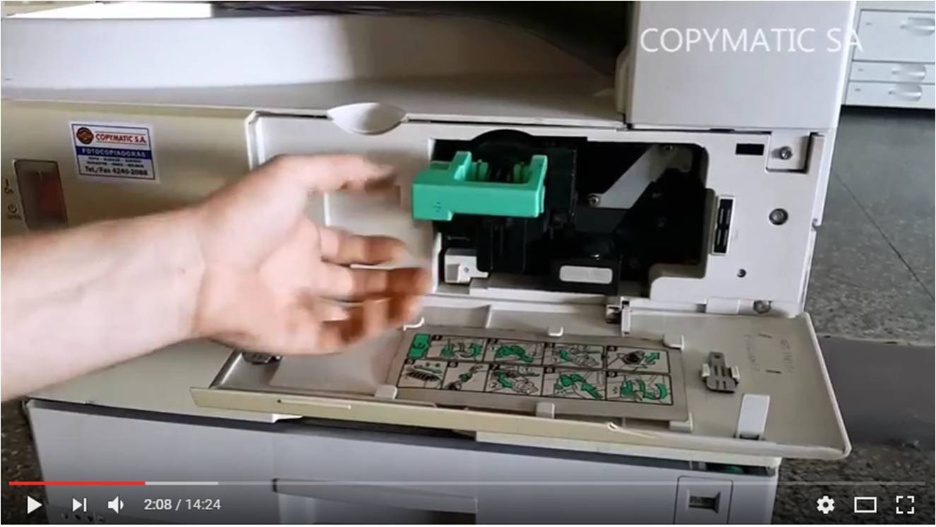 Tutorial Ricoh Aficio 1018