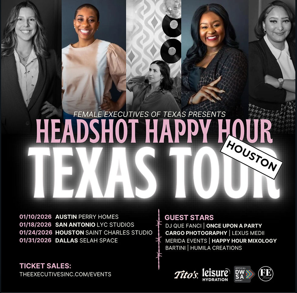 Houston: Headshot Happy Hour Texas Tour