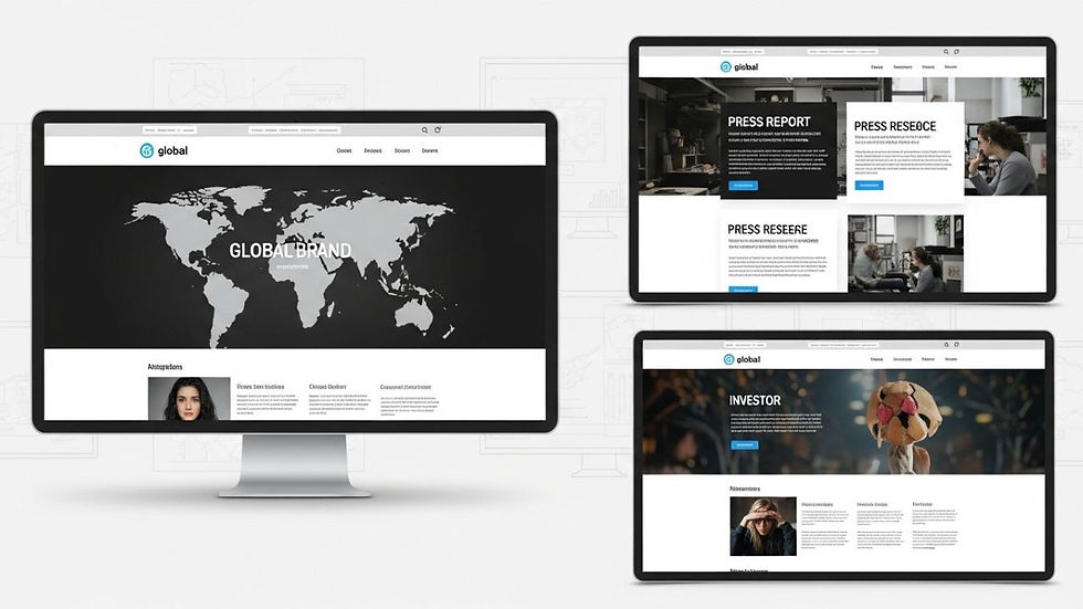 High-Quality Professional Web Design for Corporate Websites