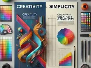 Balancing Creativity and Simplicity in Proposal Graphics