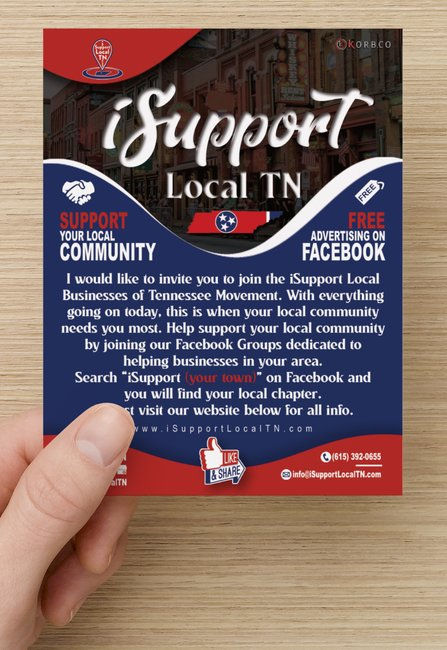 Thumbnail: FREE iSupport Local TN Flyers (100 Count)