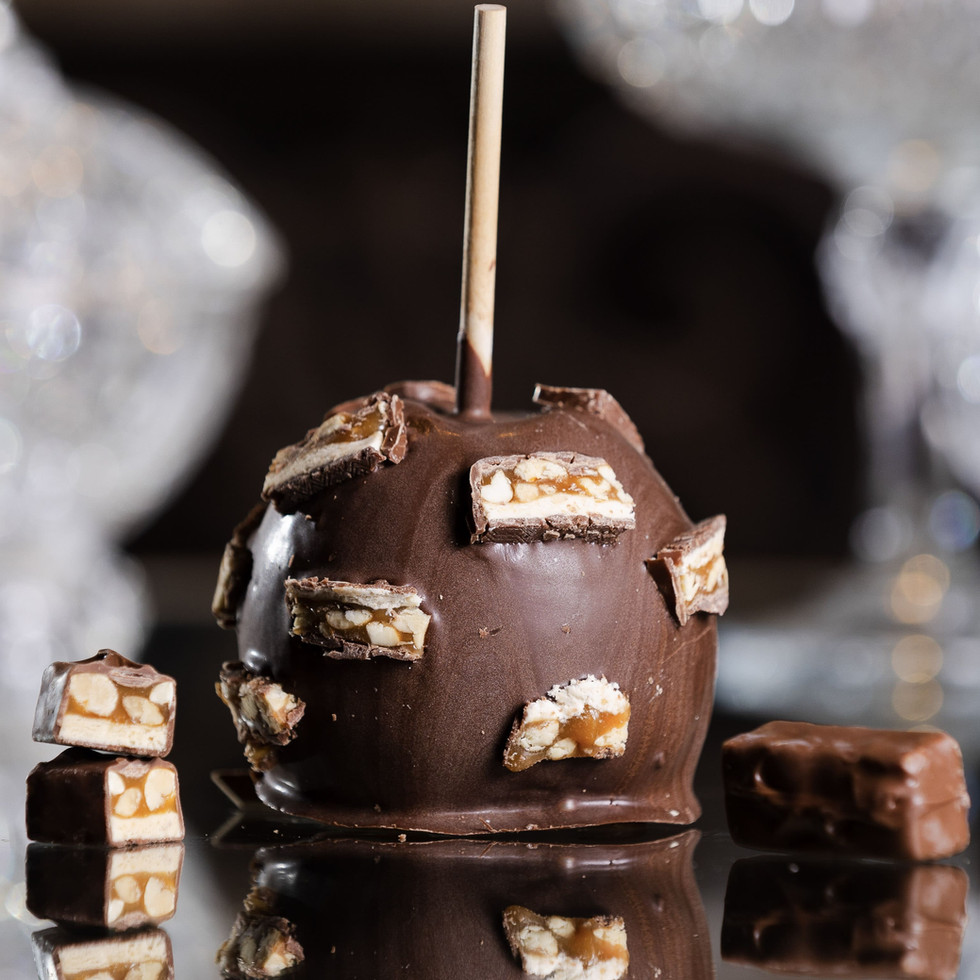 Snickers Bar Milk Chocolate Gourmet Caramel Apple