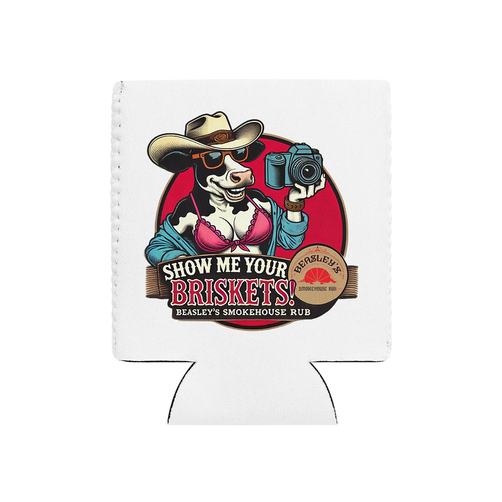 Thumbnail: "Show Me Your Briskets" Can Cooler