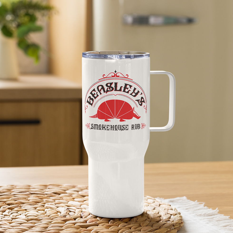 Thumbnail: Beasley's Smokehouse Rub Travel Mug with Handle