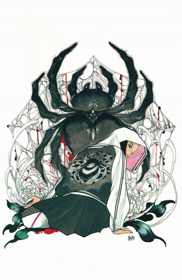 Demon Days: Cursed Web #1 Midtown Exclusive Peach Momoko Virgin Variant