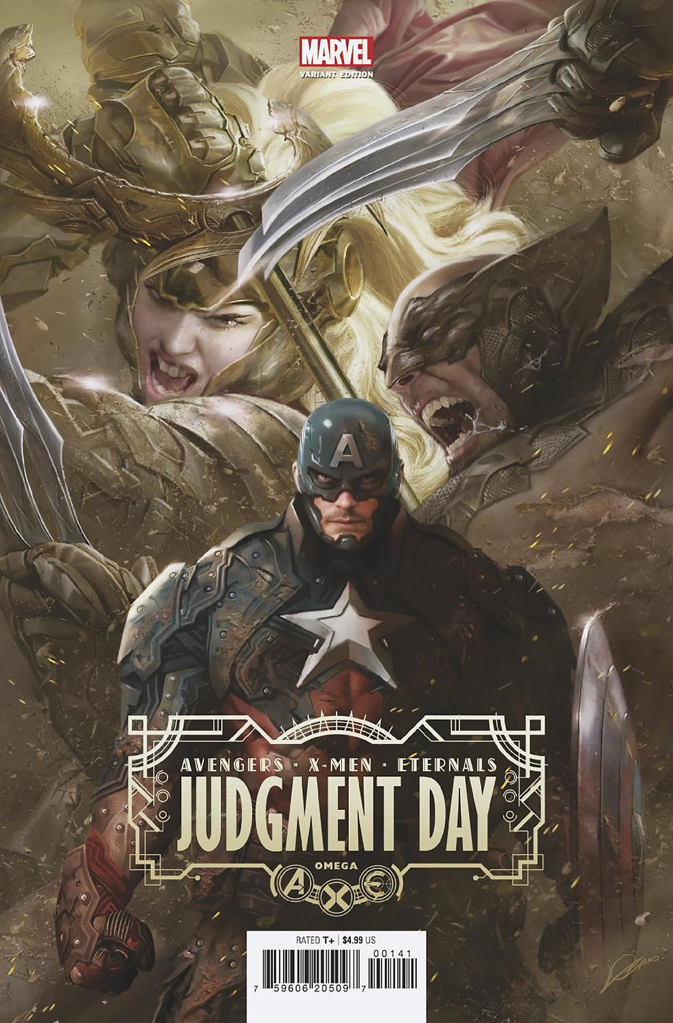 A.X.E.: JUDGMENT DAY OMEGA 1 LOZANO VARIANT