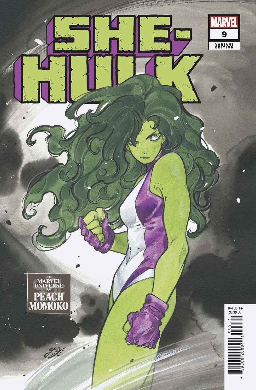 SHE-HULK 9 MOMOKO MARVEL UNIVERSE VARIANT