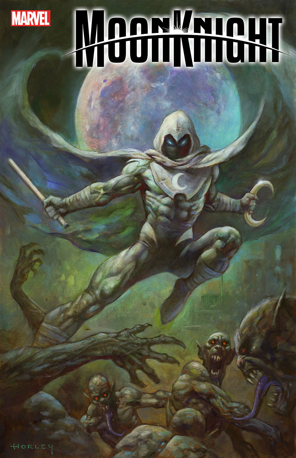 MOON KNIGHT 21 HORLEY VARIANT