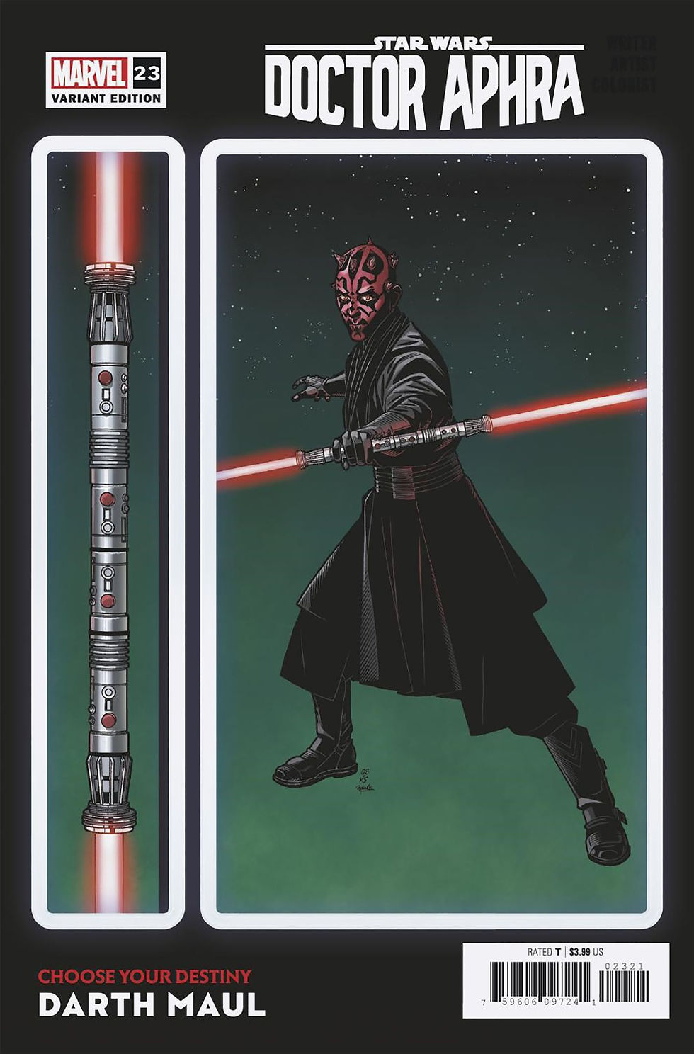 STAR WARS: DOCTOR APHRA 23 SPROUSE CHOOSE YOUR DESTINY VARIANT