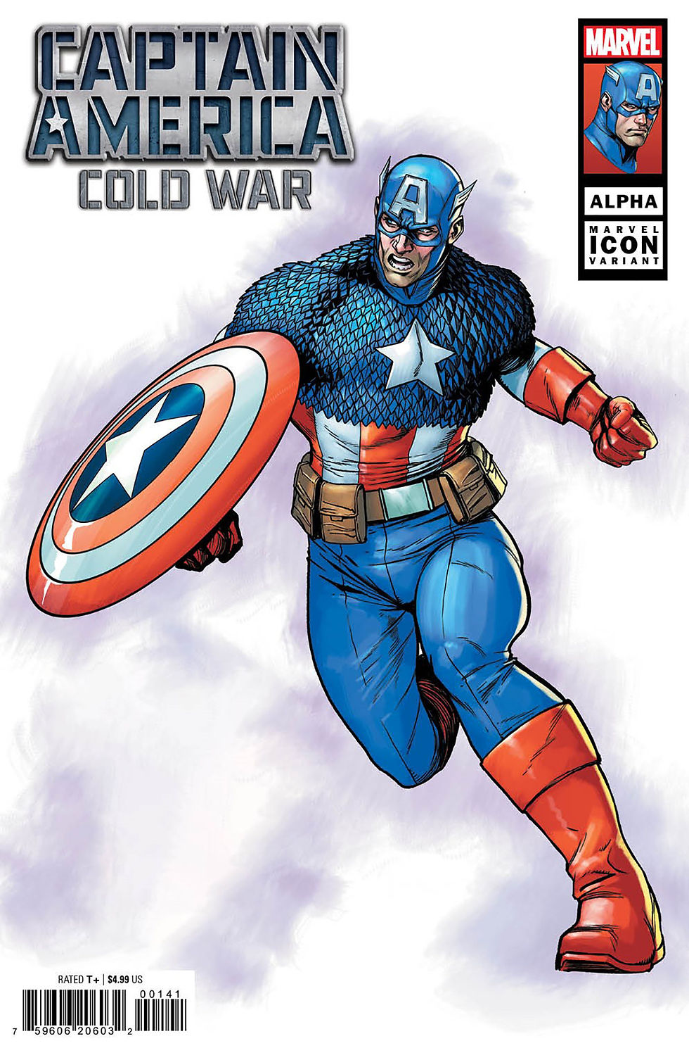 CAPTAIN AMERICA: COLD WAR ALPHA 1 STEFANO CASELLI MARVEL ICON VARIANT