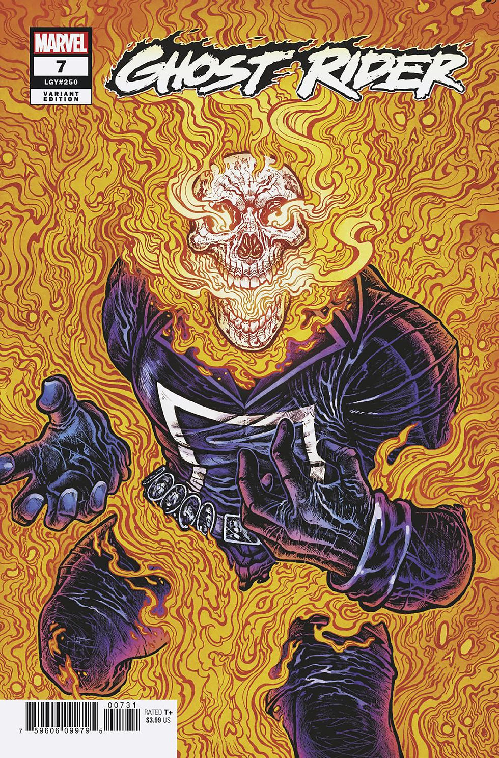 GHOST RIDER 7 WOLF VARIANT