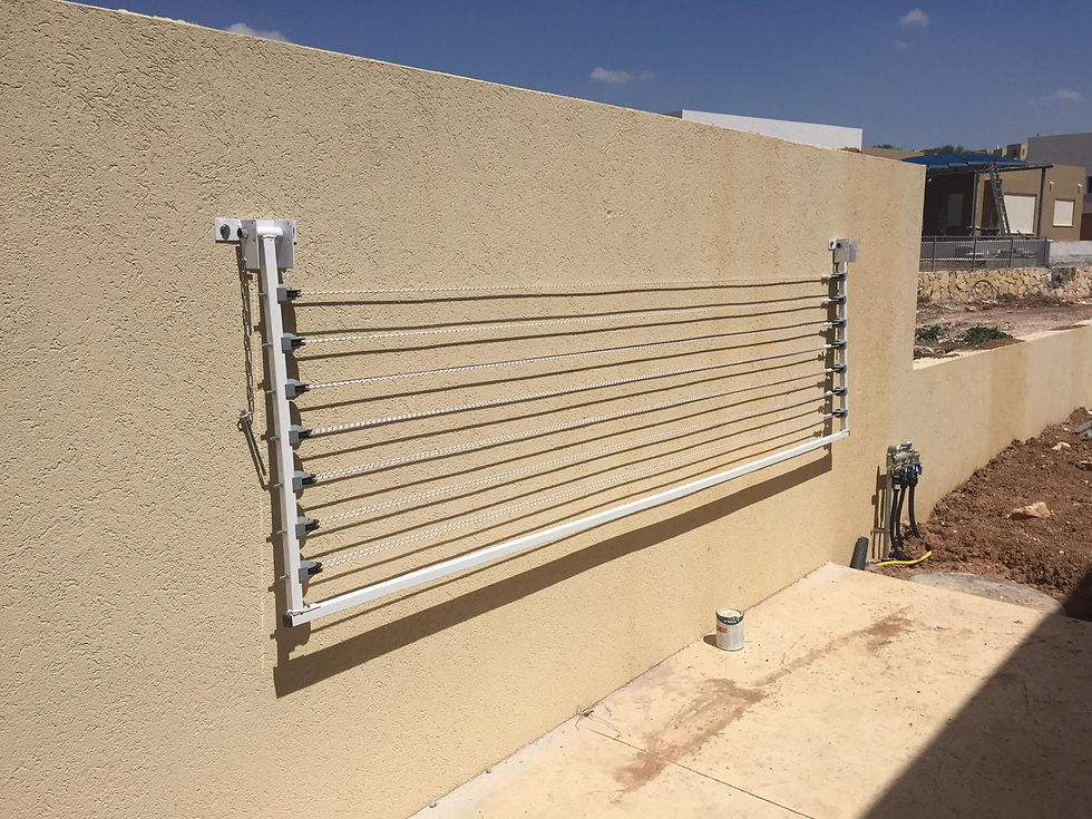 חבלי כביסה מתרוממים