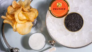 London's Bougiest Bar Snack - Caviar House & Prunier Introduces Caviar & Crisps