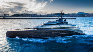 CRN delivers the M/Y 137 mega yacht