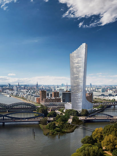 Nobu Hotel and Restaurant Hamburg - view of city