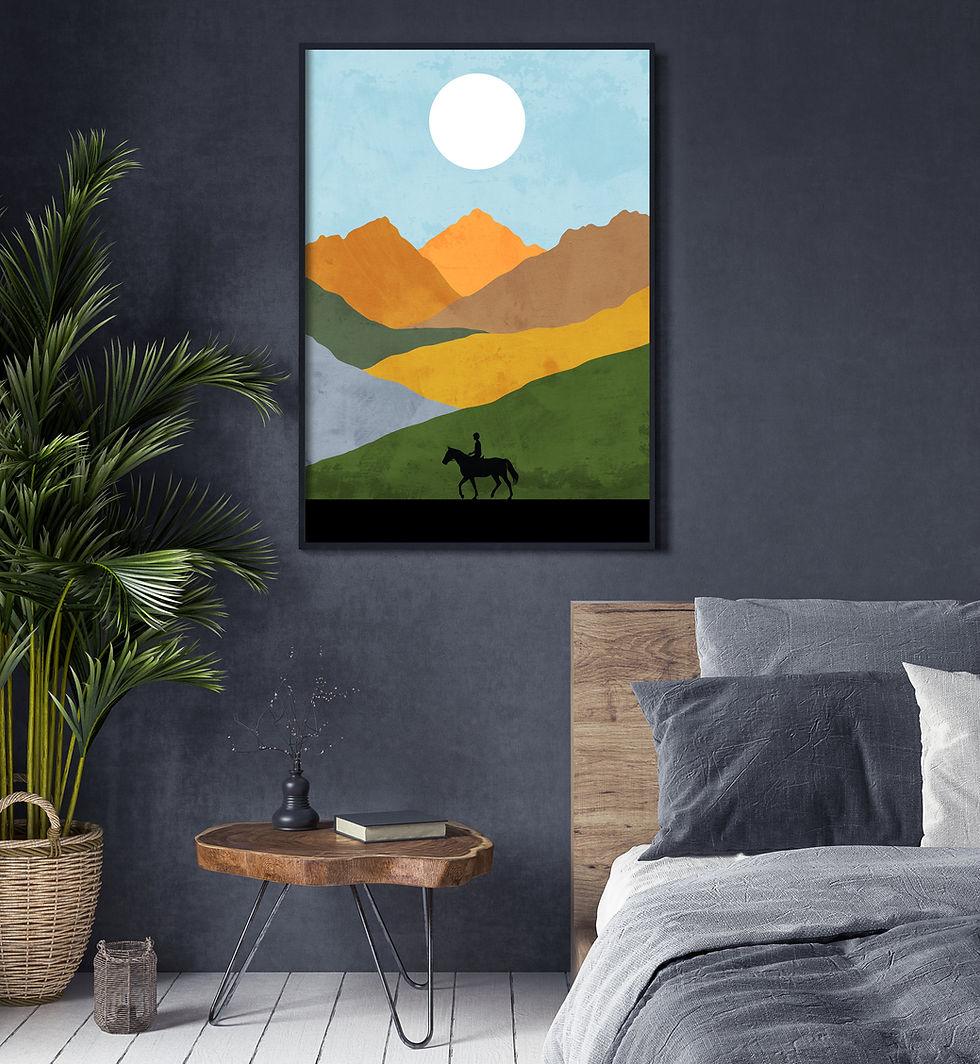 Thumbnail: Horse Riding Print