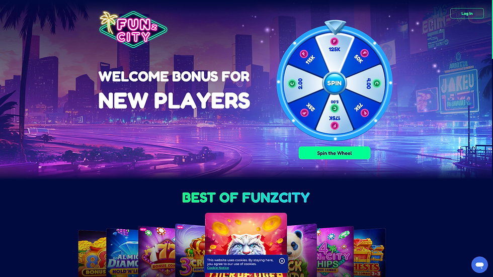 FunzCity homepage