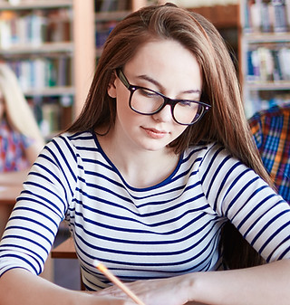 Students Taking Exams