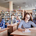 Students Taking Exams