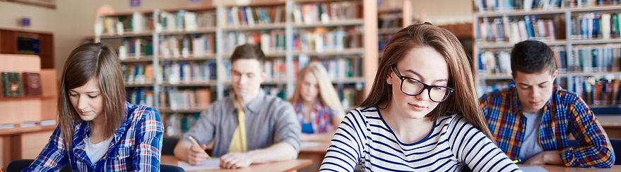 Students Taking Exams