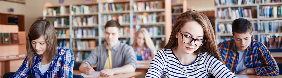 Students Taking Exams