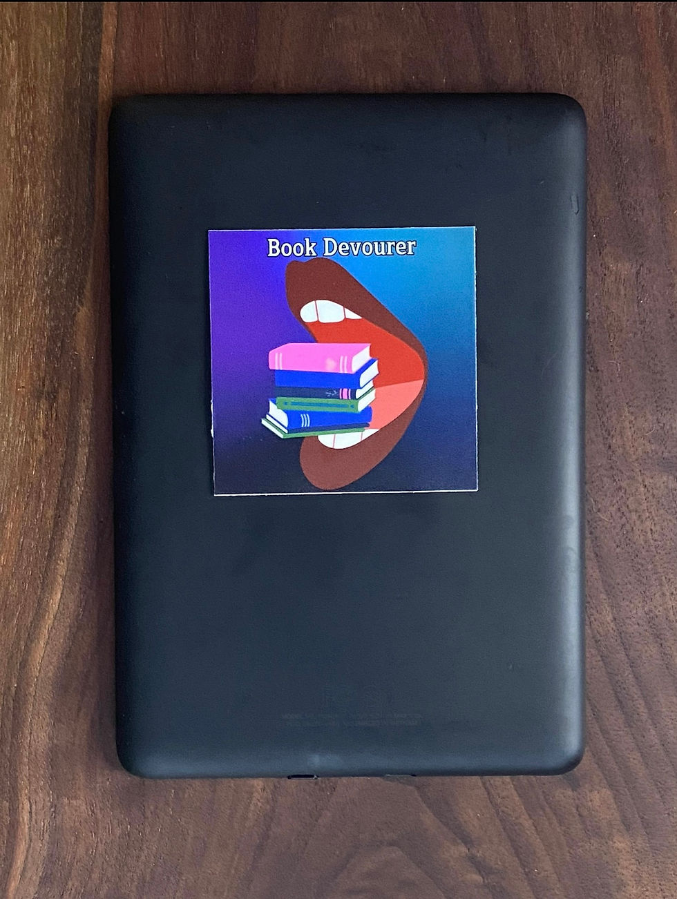Thumbnail: Book Devourer Sticker