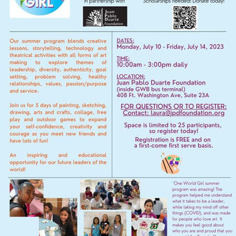 Be a changemaker! FREE Summer Empowerment Program at the JPD Community Space