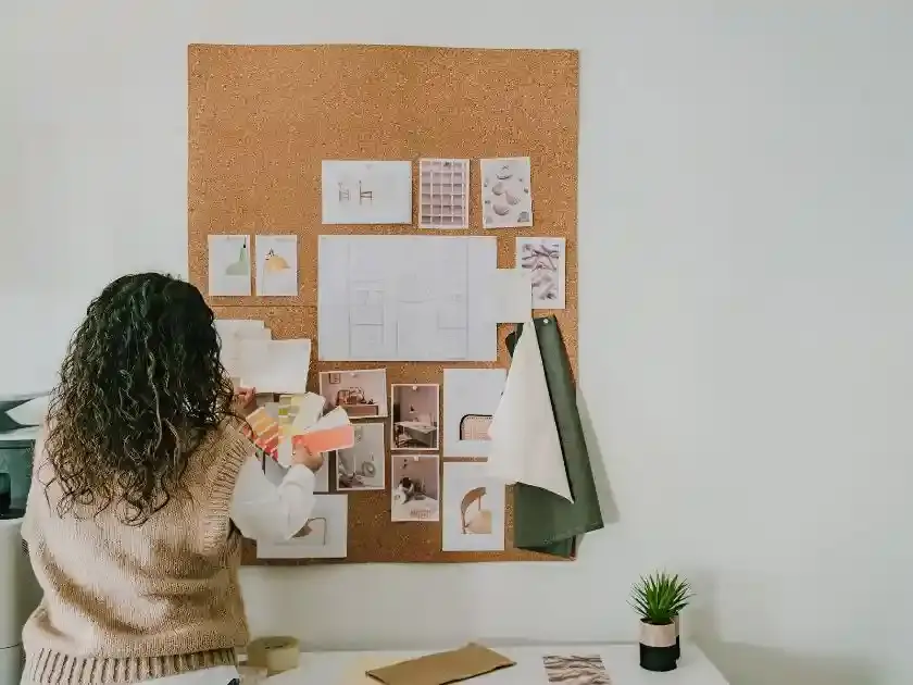 Physical Vision Board - Example