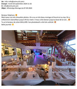 Mariage BARITEAU Aurélia & Laurent (MFR Dronières Cruseilles) (07-09-2024)