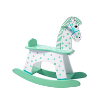 Green Rocking Horse