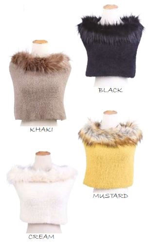 Thumbnail: Shawl Fur cape