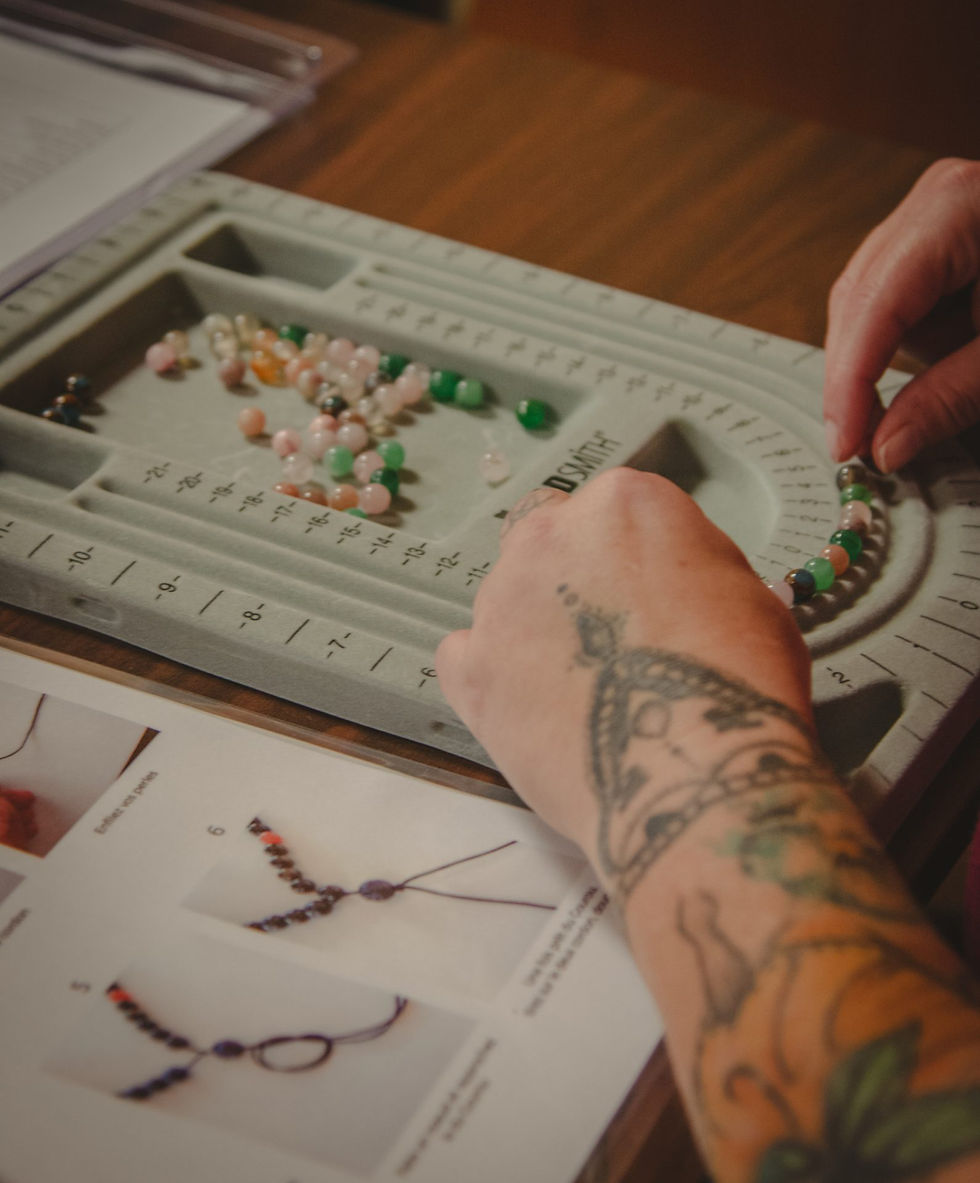 Fabrication de Malas de Méditation