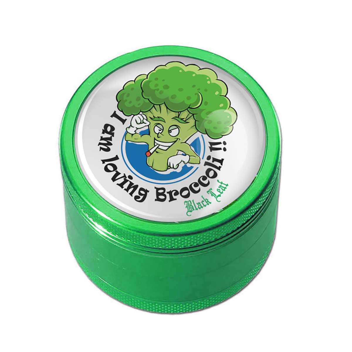 Black Leaf Grinder Broccoli grün 4 - tlg.
