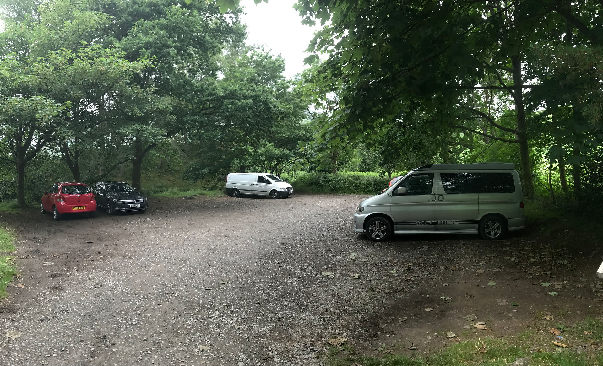 Start point car park