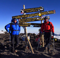 Kilimanjaro summit 5,895m, Tanzanaia