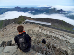Snowdon Summit, Wales.