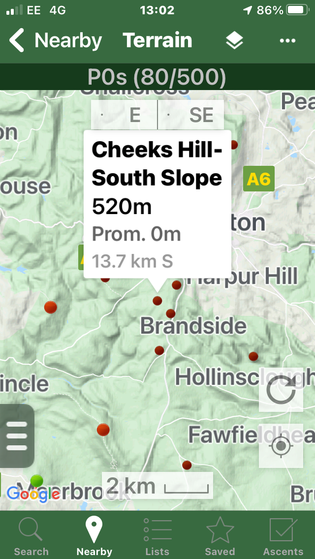 Location map.