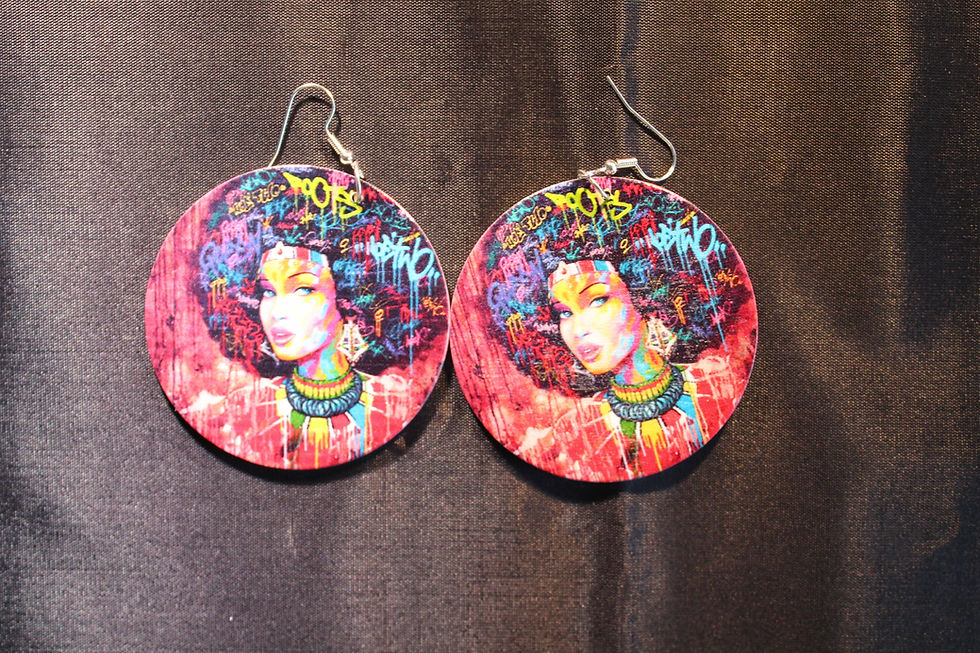 Thumbnail: Graffiti Lady Earrings