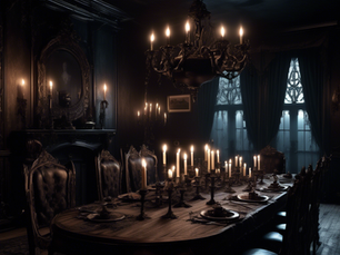 AI generated concept art for a Koncept Creative back-pocket project codenamed "Project Seance"