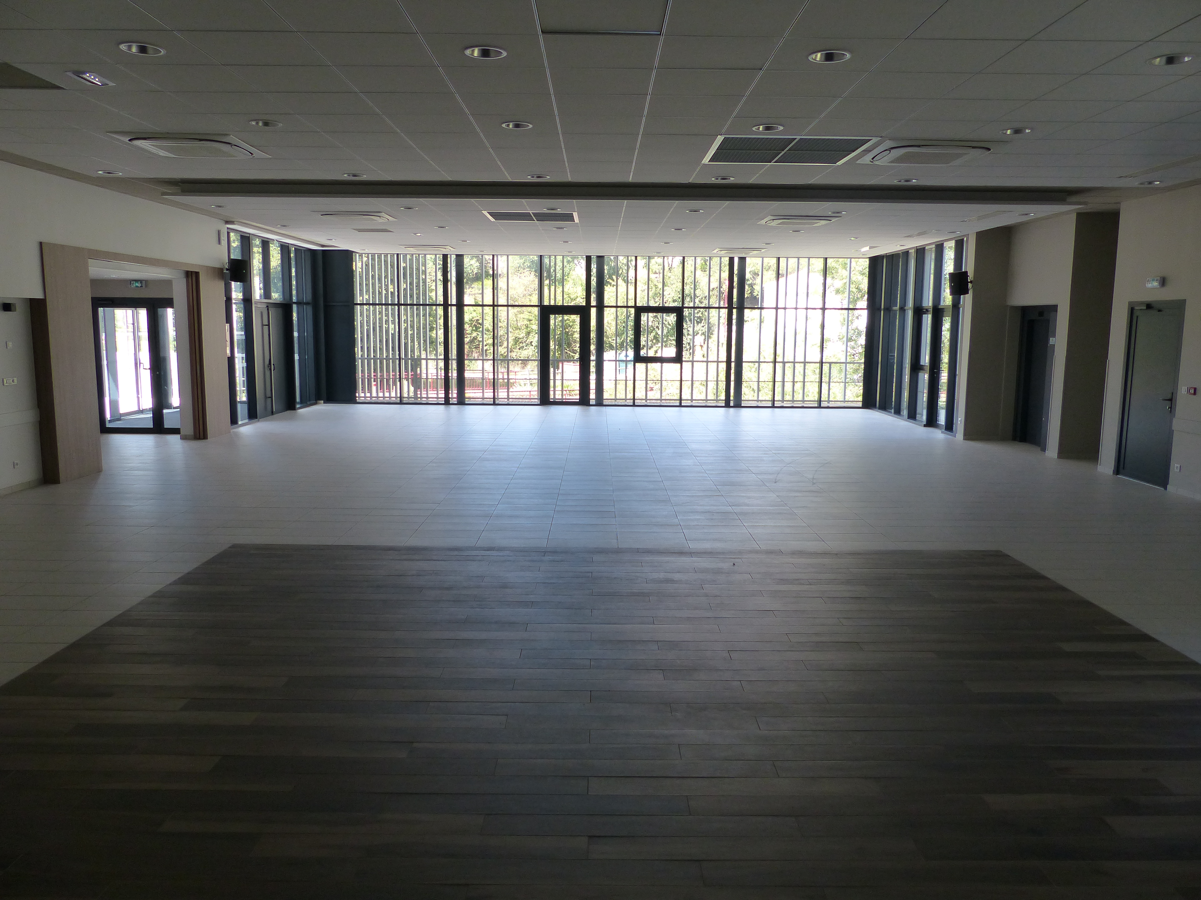Intérieur de la salle