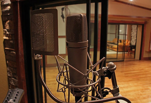 Vocal tracking in Houston.
