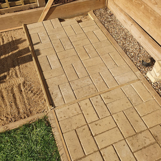 Mills and Mitre - Patio Project