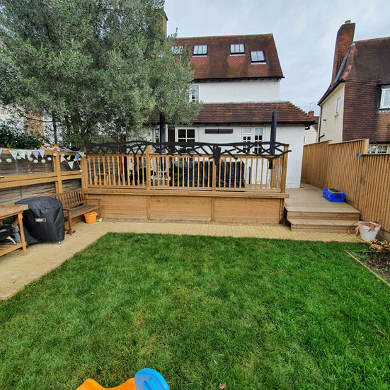 Mills and Mitre - Lower Decking Project