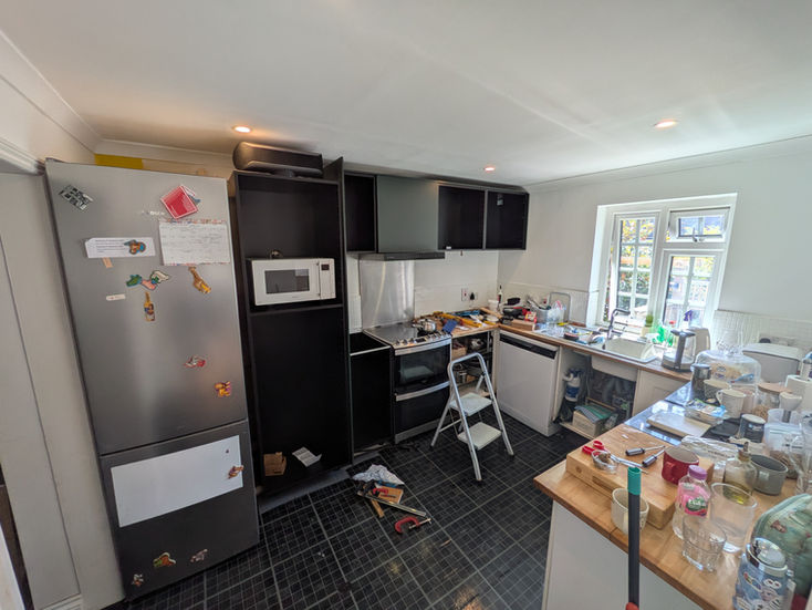 Mills and Mitre - New Kitchen Installation Project - Cooking Zone