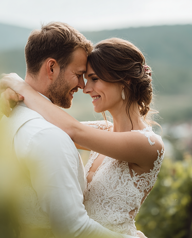 Brautpaar bei Hochzeit in Weiz – Hochzeitsfotografie von Lisa Schachner